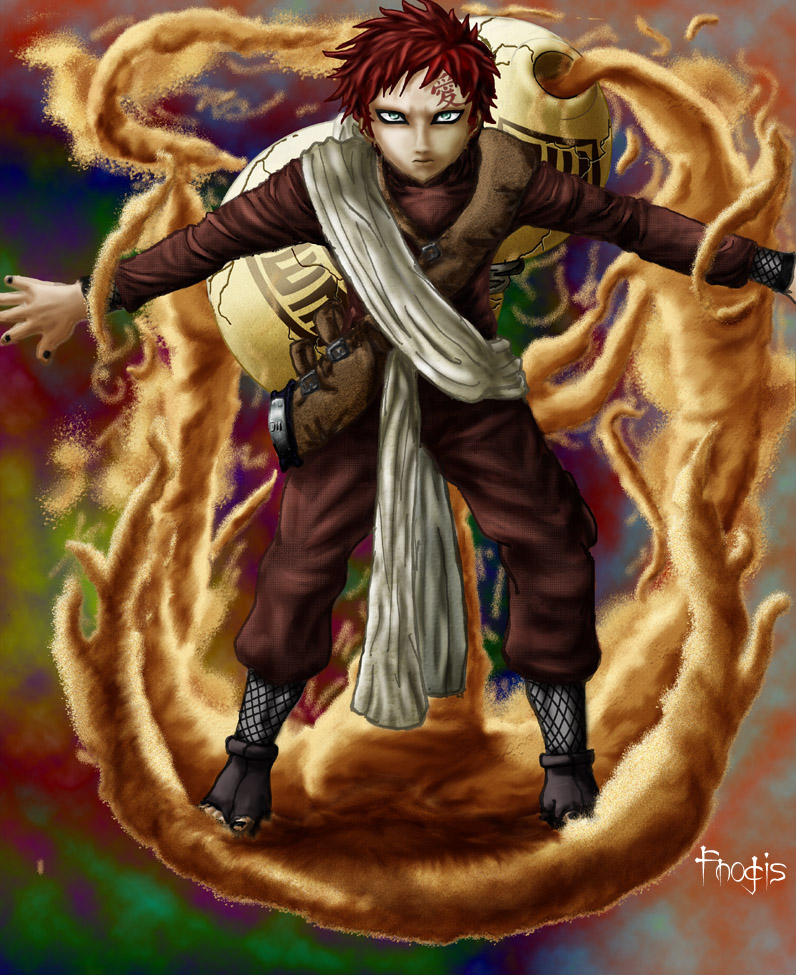 Robin Gaara Gaara_by_Fnogis | Daily Anime Art