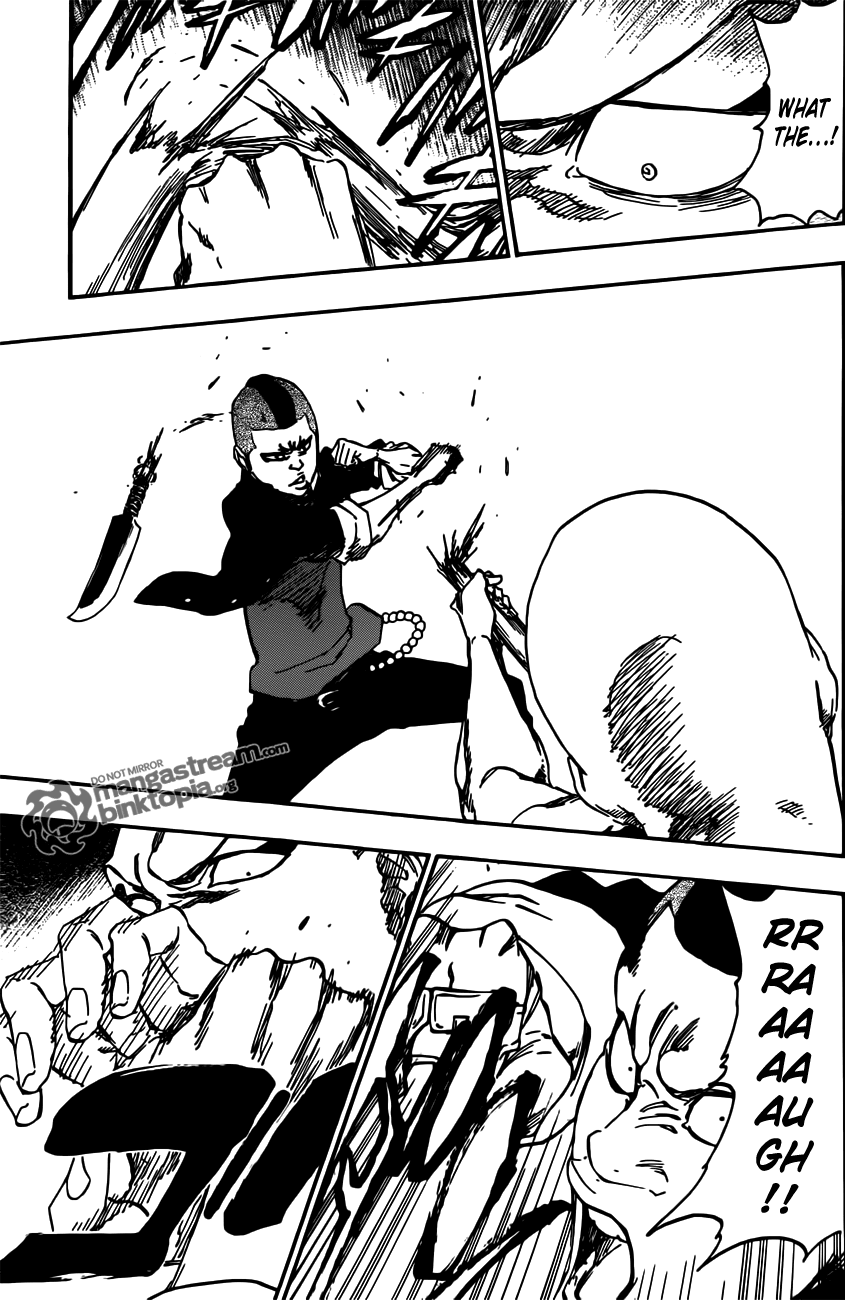 Moe breaks Ikkaku's Hozukimaru