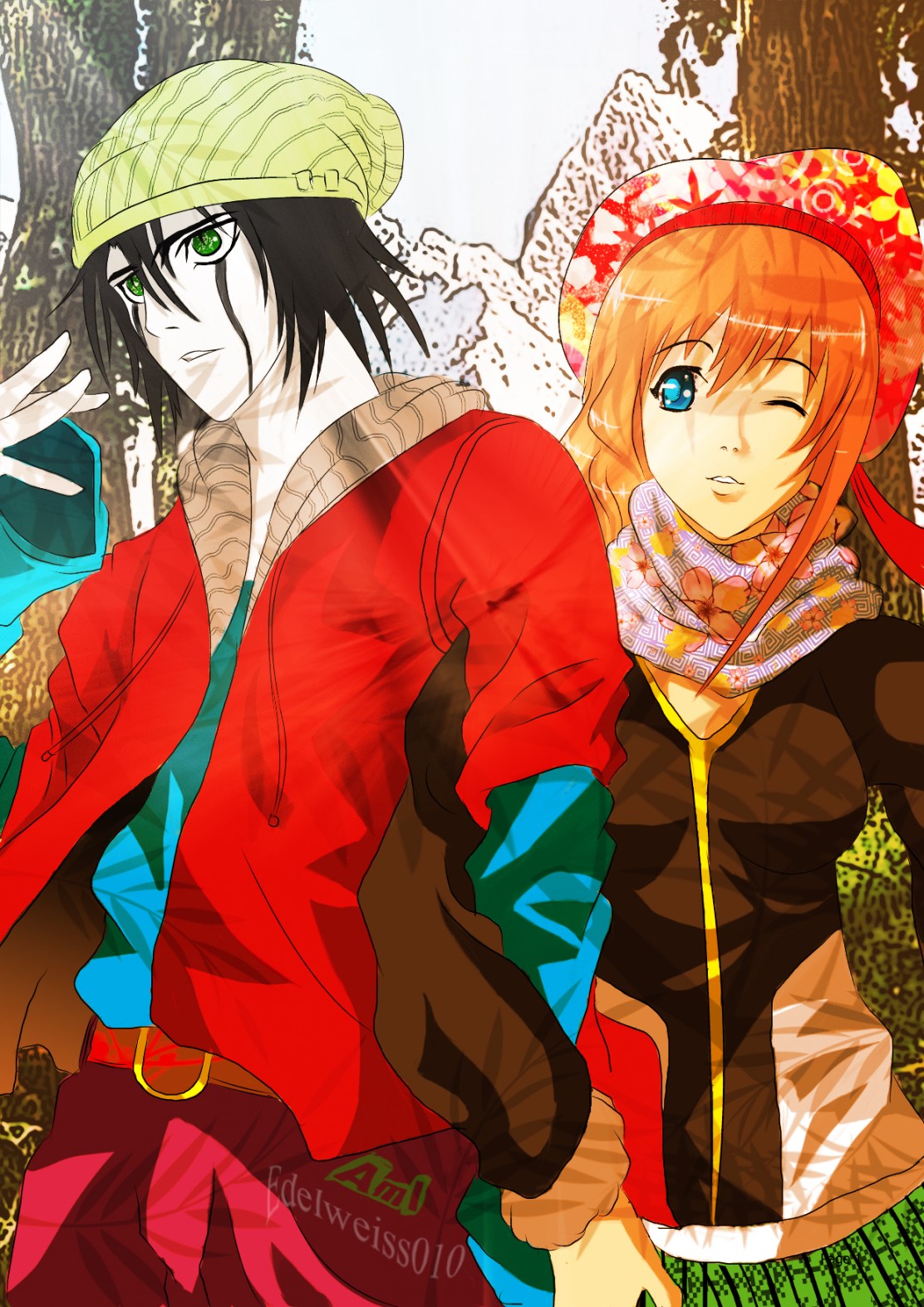 ulquiorra_and_inoue_by_edelweiss010-d3auuiv