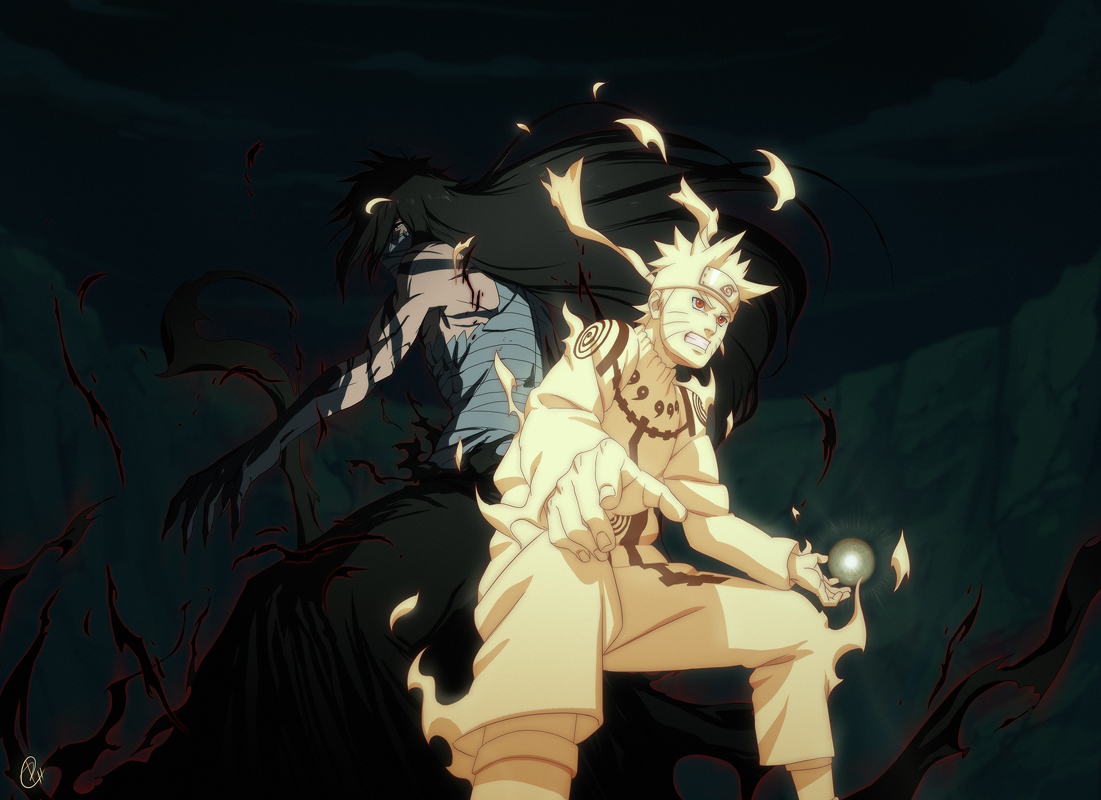 Bleach Final Getsuga Tensho Naruto Chakra Mode Crossover