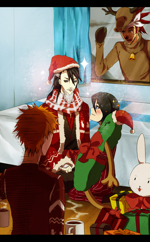 Merry Wakame Christmas Bleach by lutherum