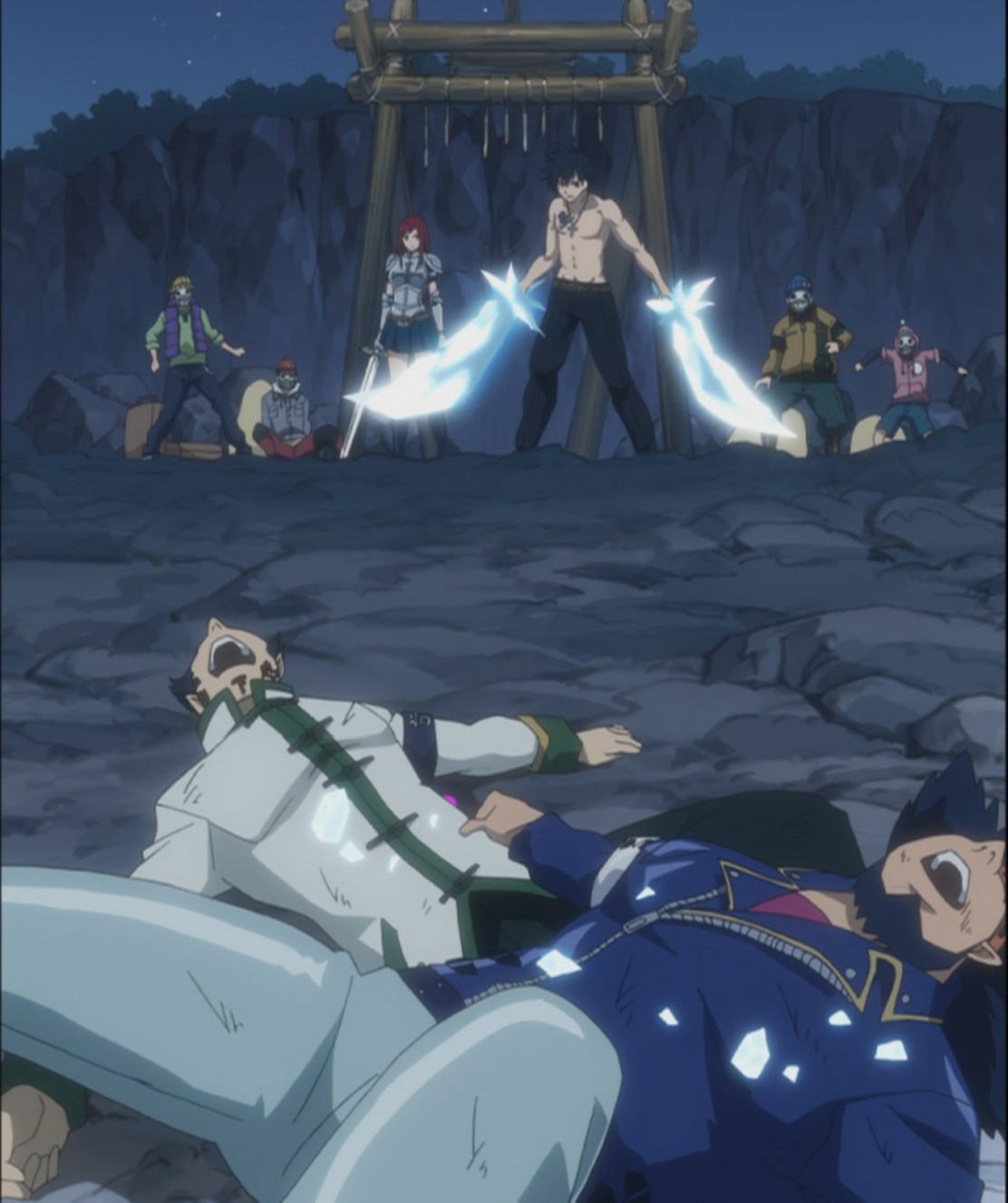 Gray defeats Vanish Brothers