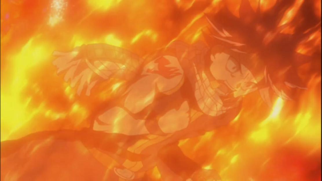 Natsu Powers Up