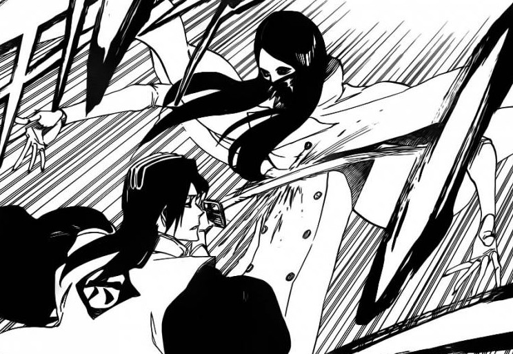 Byakuya attacks As Nodt