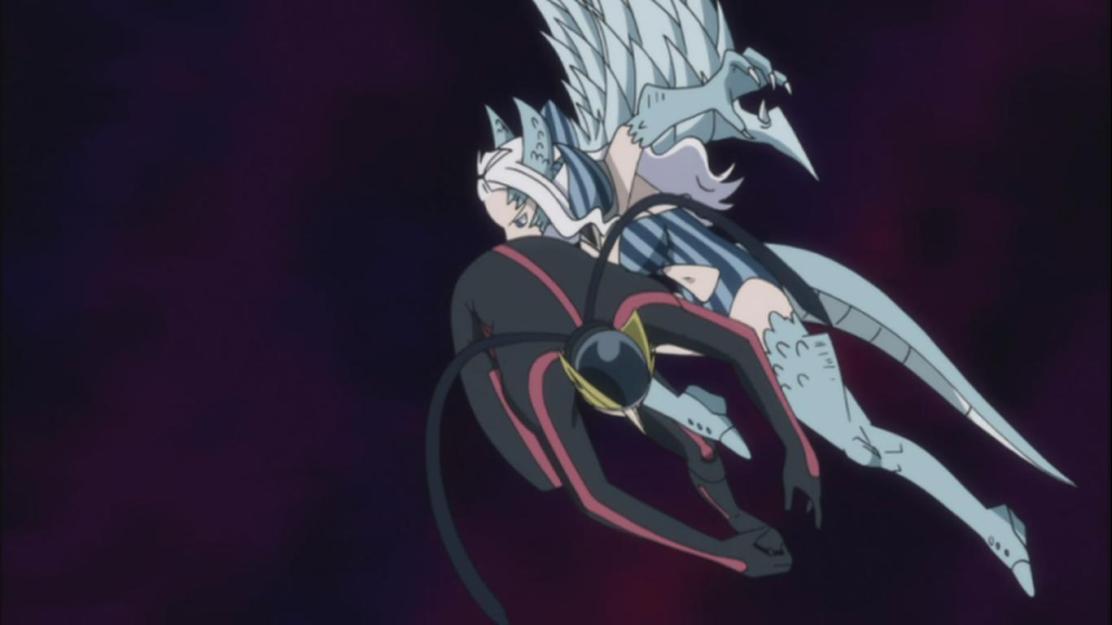 Mirajane knee kicks Racer