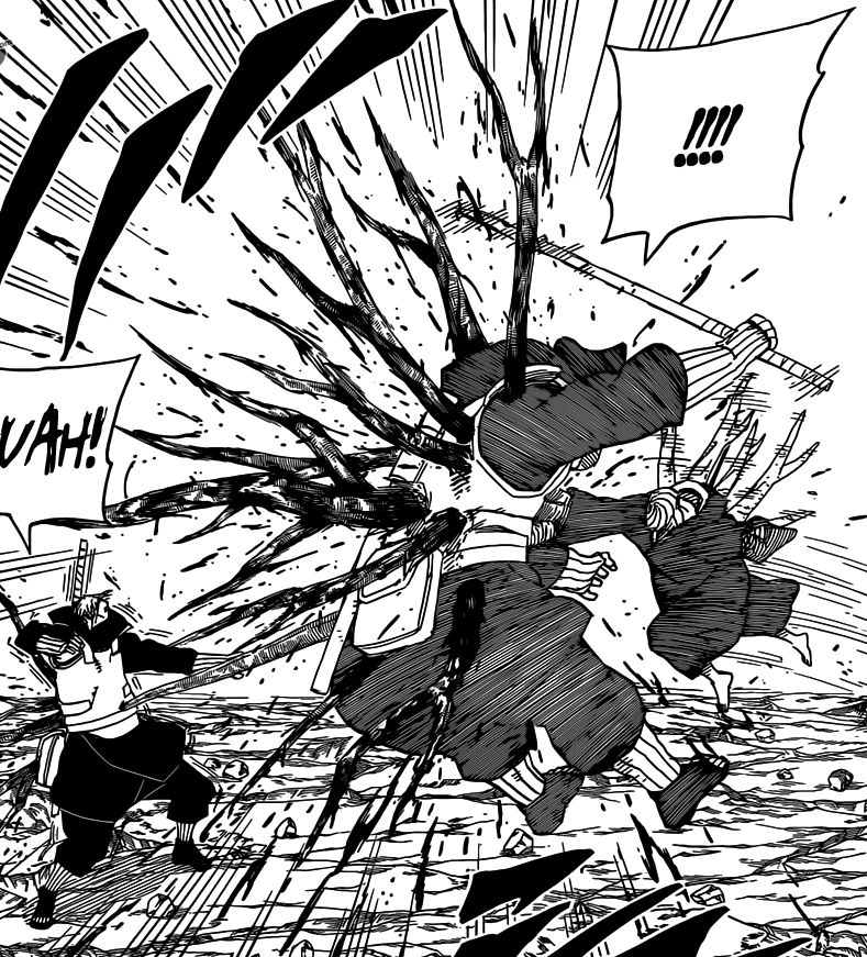 Obito kills Misty Ninja