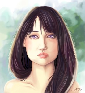 In The Nude – Hinata Hyuga | Daily Anime Art