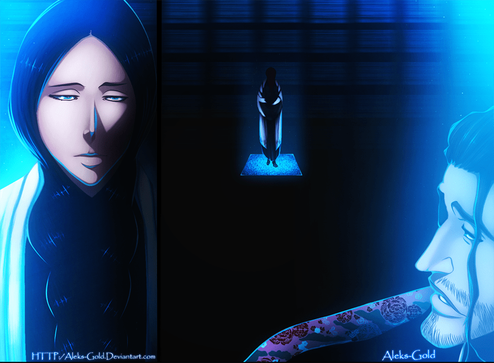 first_kenpachi___unohana_yachiru_by_aleks_gold-d5oacku