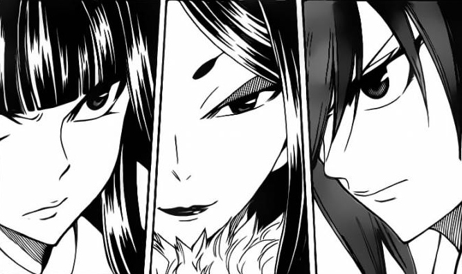 Kagura Minerva Erza Ready to fight