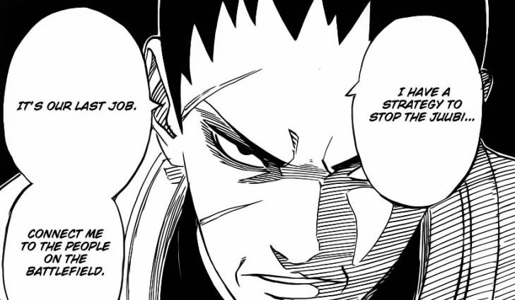 Shikaku's plan to defeat the Ten Tail