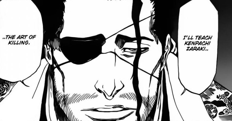 Shunsui to teach Zaraki Kenpachi