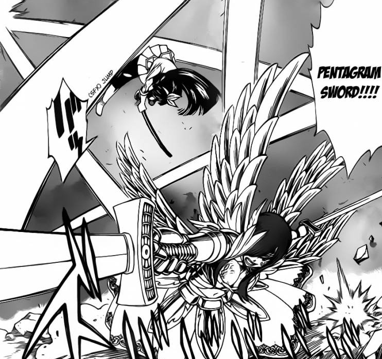 Erza's Pentagram Sword