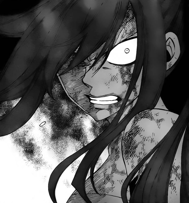 Erza's pissed at Minerva