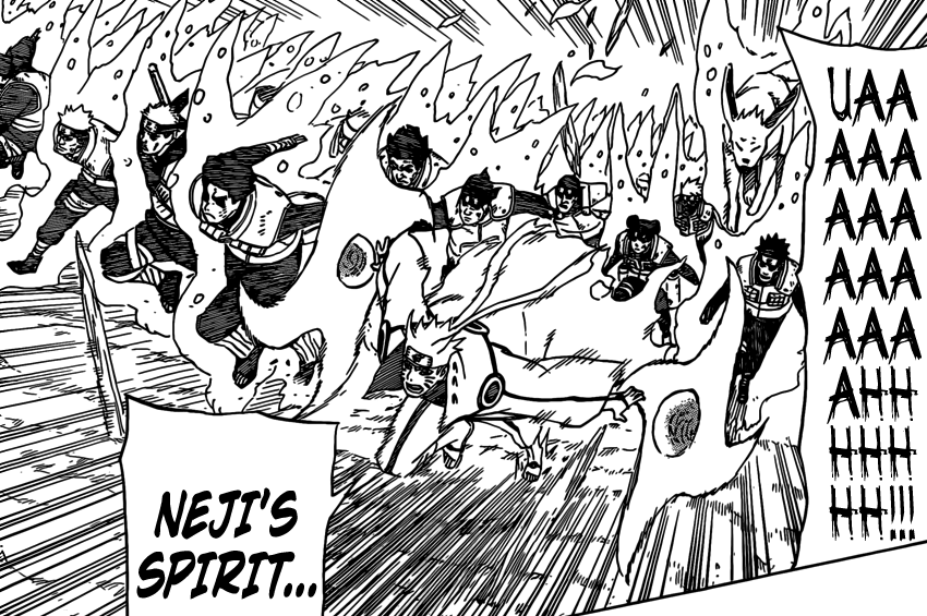 Everyone attacks with Naruto