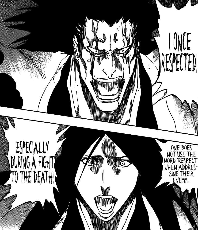 Zaraki respected Unohana