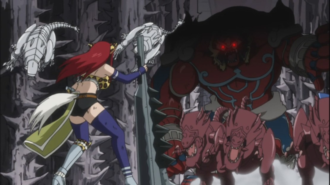 Erza vs 100 Monsters