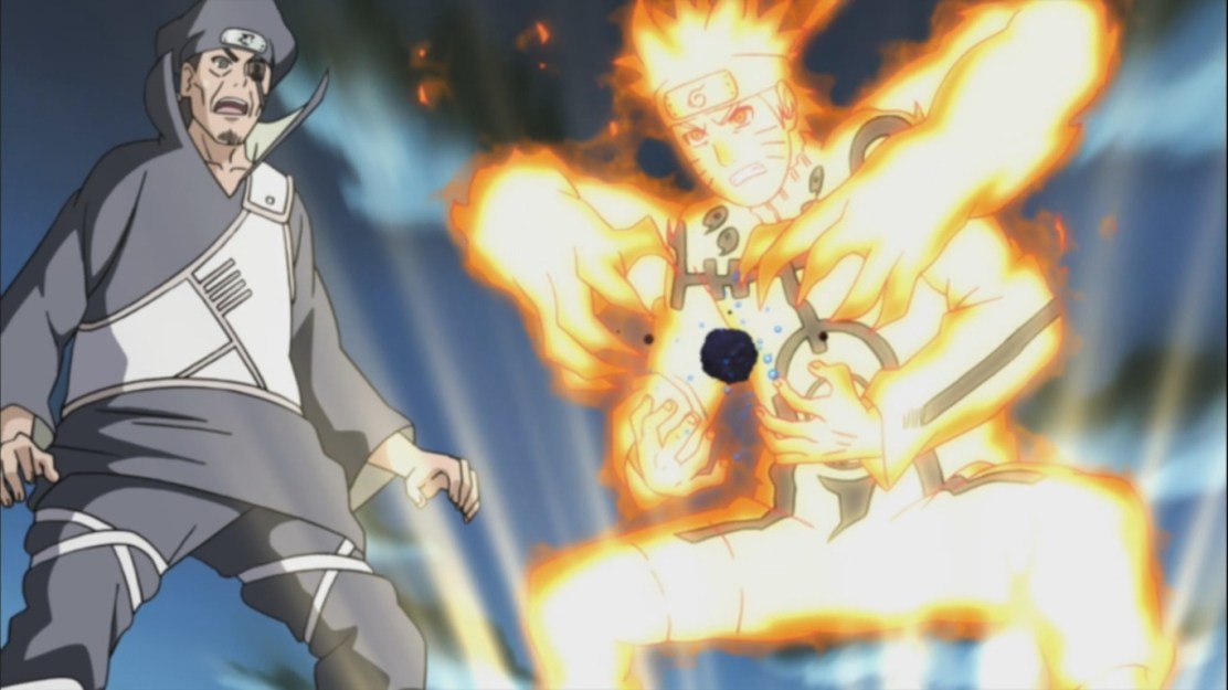 Naruto producing Bijuu Dama