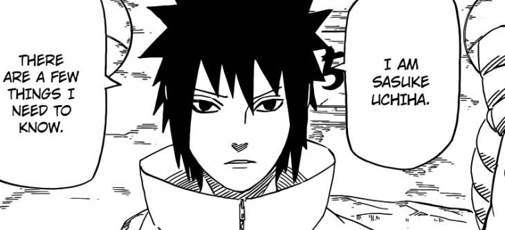 Sasuke Introduces himself