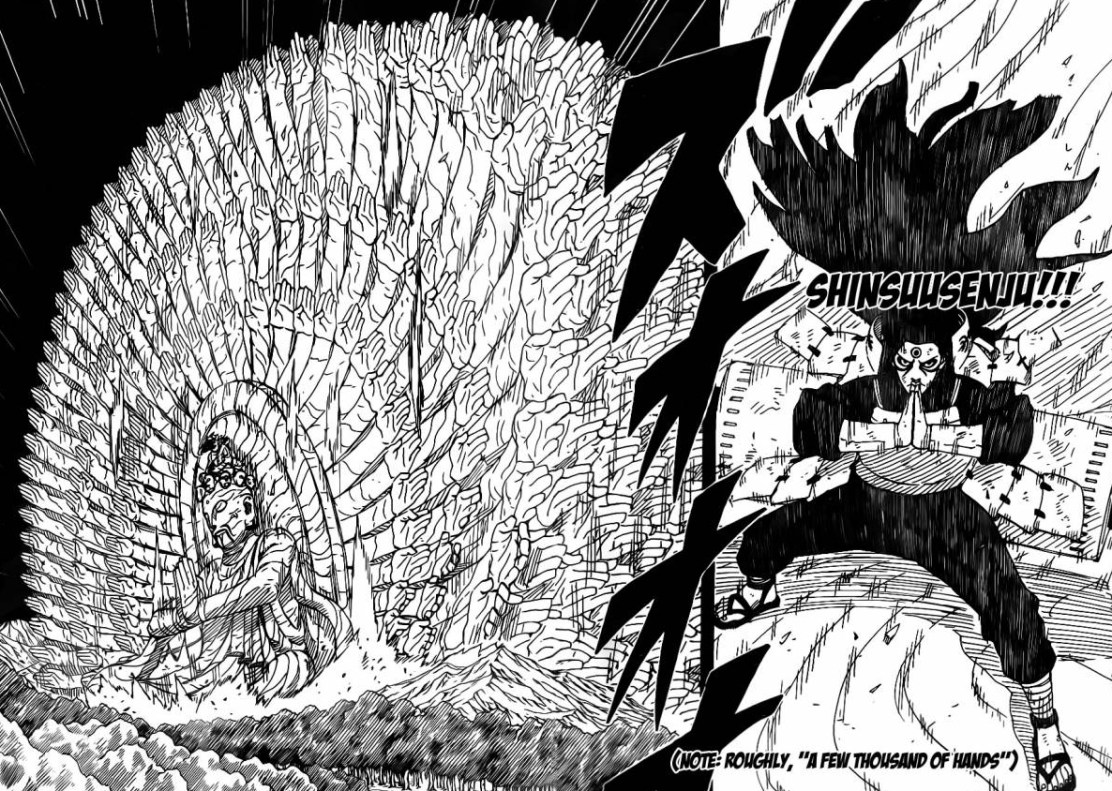 Shinsuusenju Madara vs Hashirama