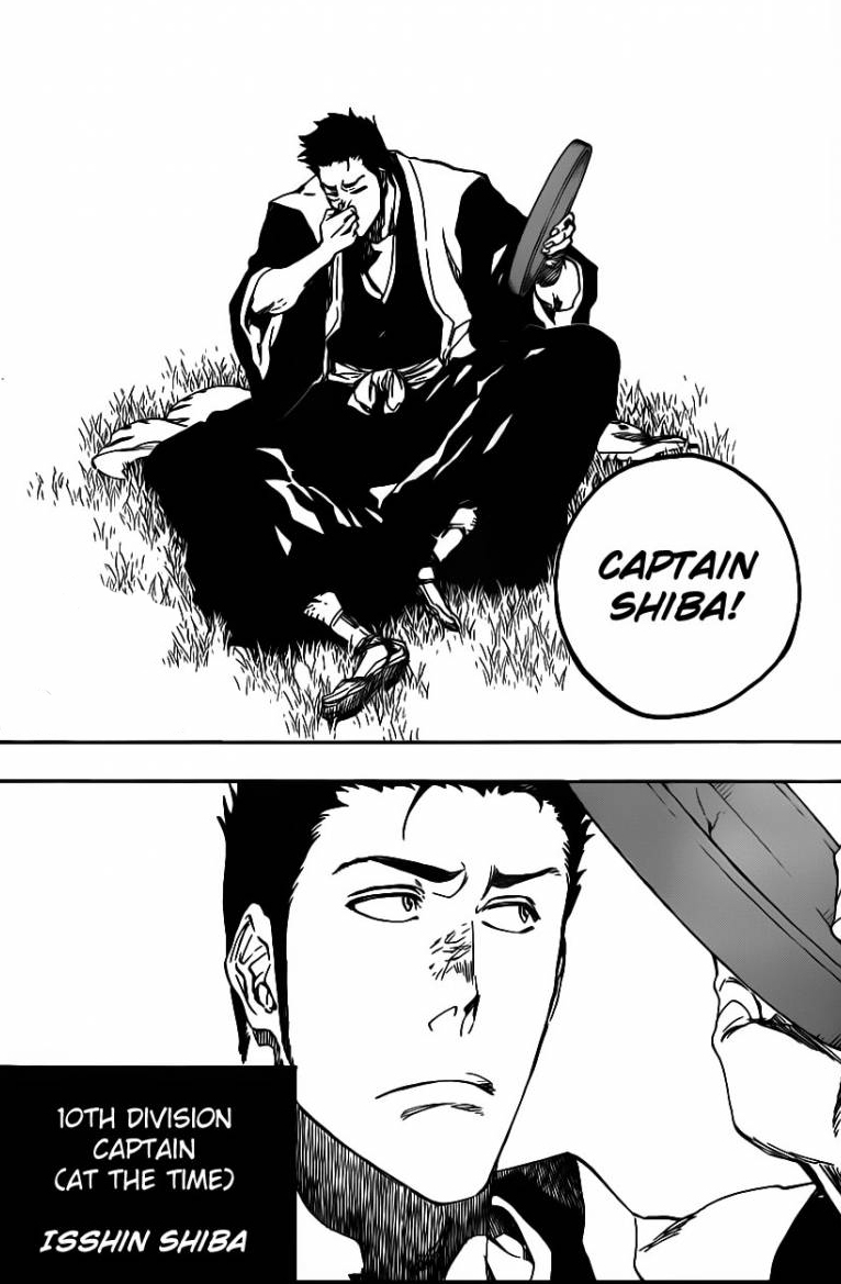 Captain Isshin Shiba 10th Division
