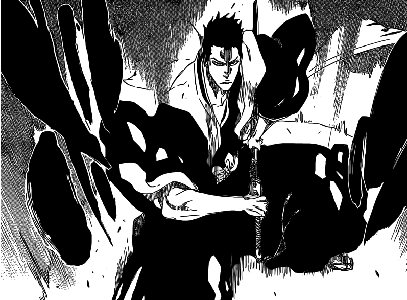 Isshin raises reiatsu