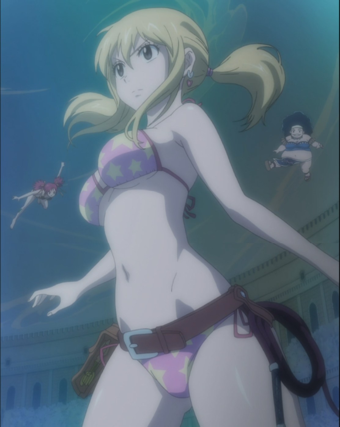 Lucy enter Naval Battle