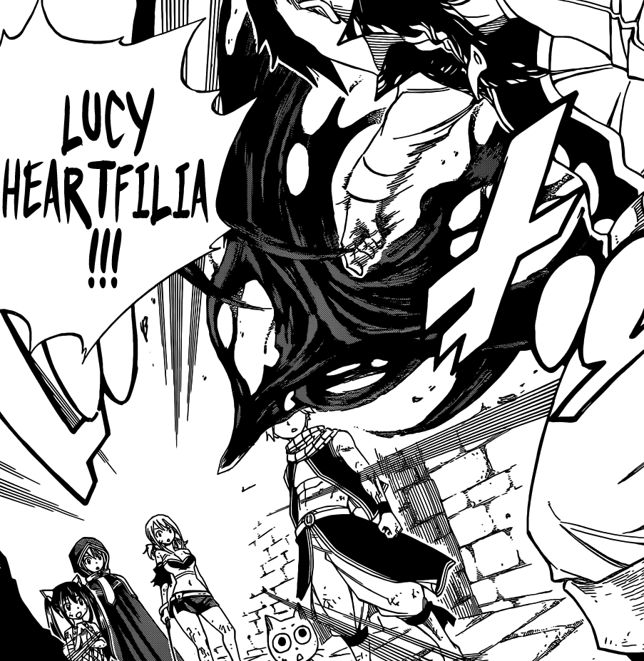 Lucy is attacked by Future Rogue