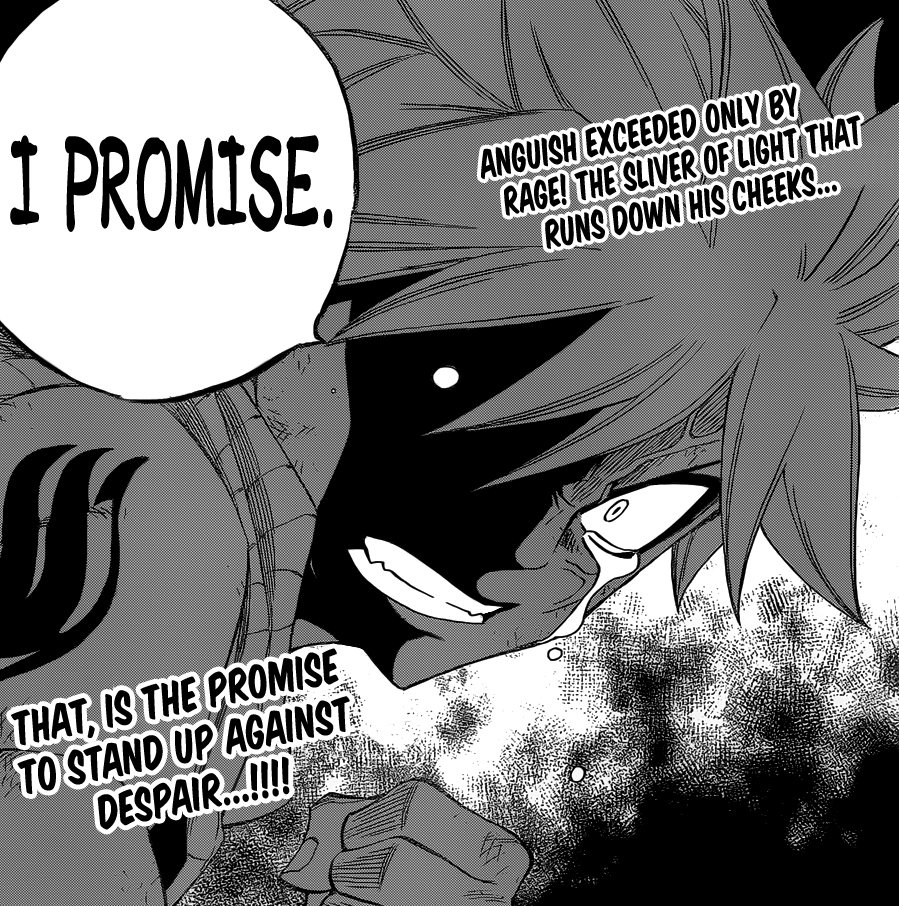 Natsu angers and cries