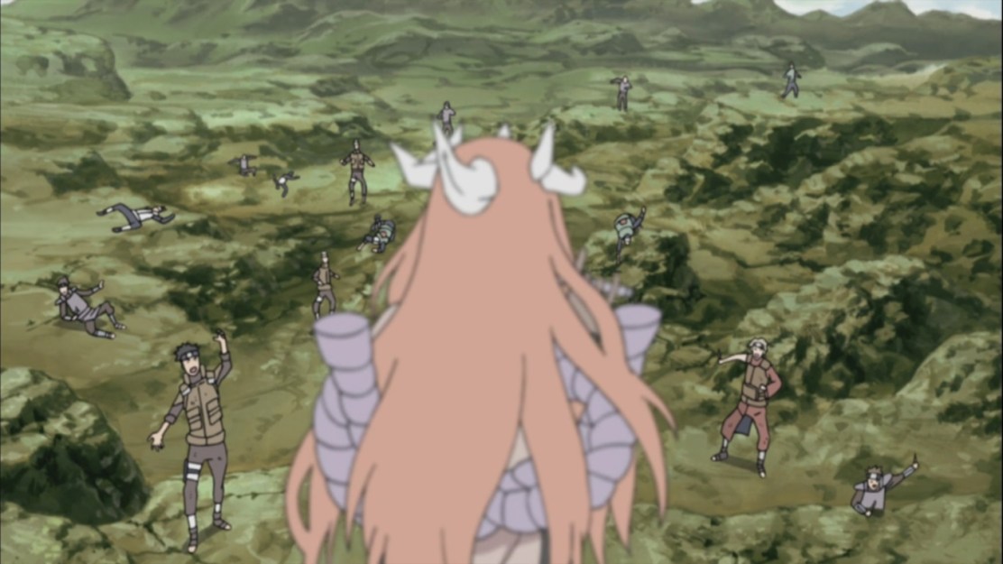 Tayuya gets users in her genjutsu