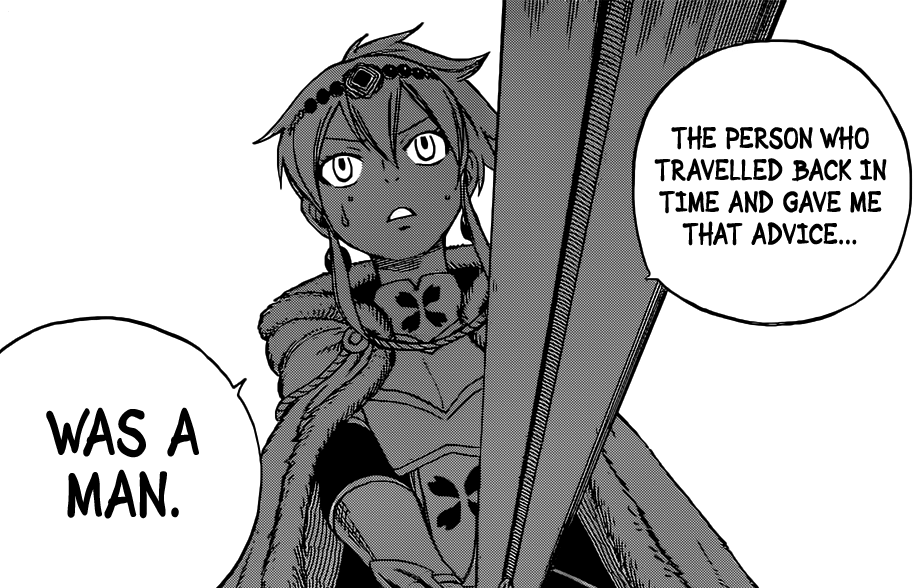 The person who travelled was a man