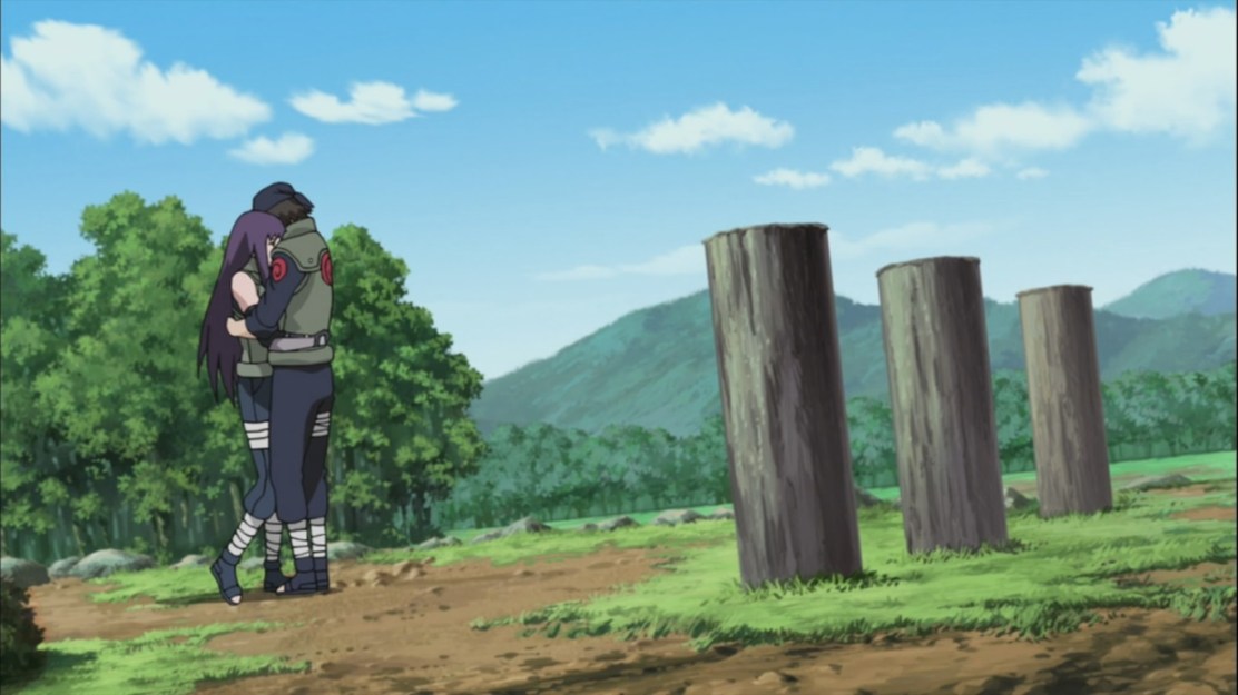 Hayate and Yugau hug