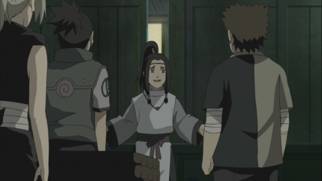 Lord Shu talks to Ino Shikamaru Choji