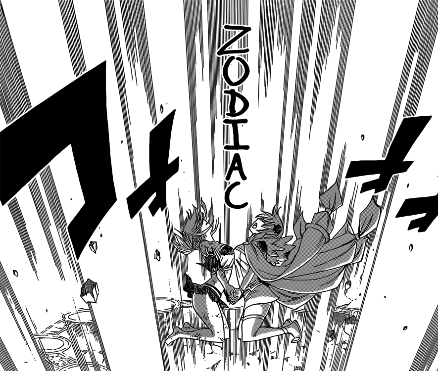 Lucy and Yukino opent eh 12 Gates