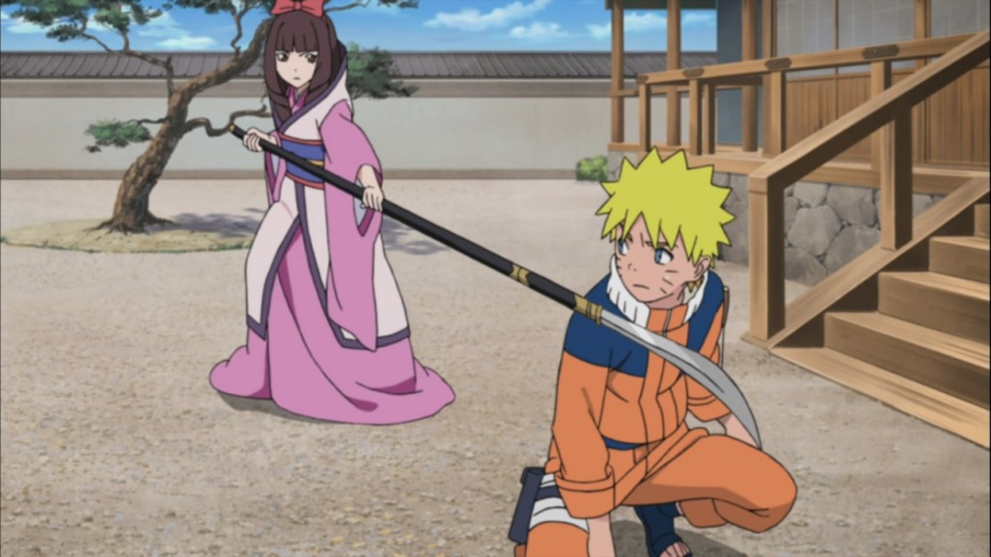 Naruto found by Princess Chiyo