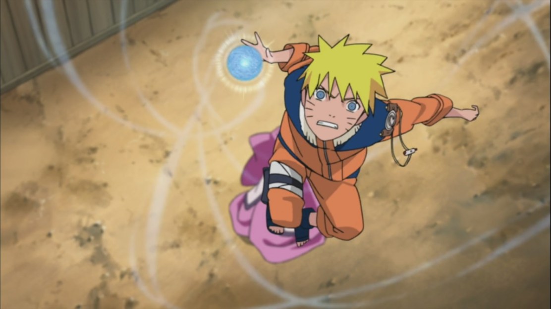 Naruto protects Chiyo