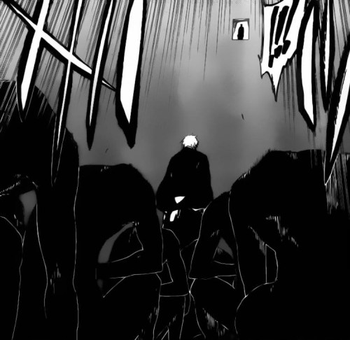 Asauchi kneel for Ichigo