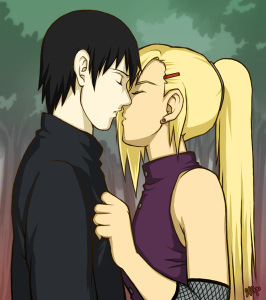 Ino_x_Sai_Kiss_by_Glay