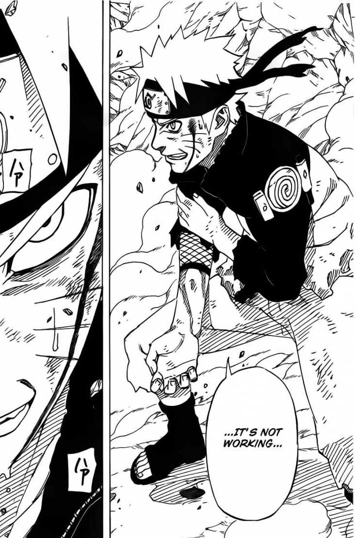 Naruto's powers fade