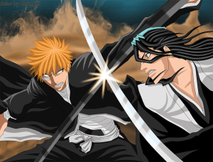 bleach_ichigo_vs__byakuya_by_ruymond-d4lpd57