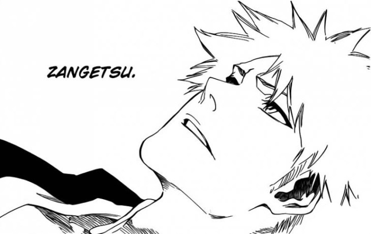 Ichigo calls for Zangetsu