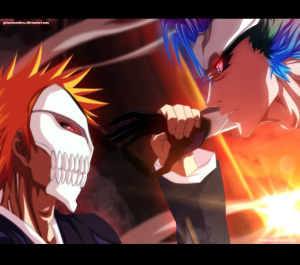 ichigo_vs_grimmjow___collab_by_tremblaxx_arts-d5roe1j