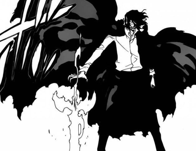 Juha Bach holds Zangetsu sword