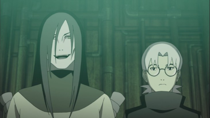 Orochimaru and Kabuto talk