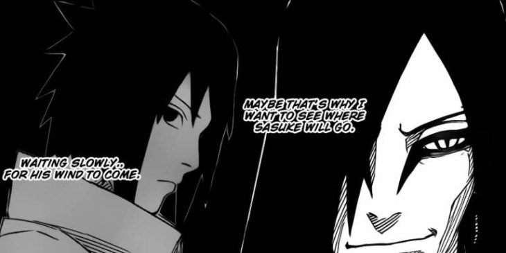 Orochimaru on Sasuke's future