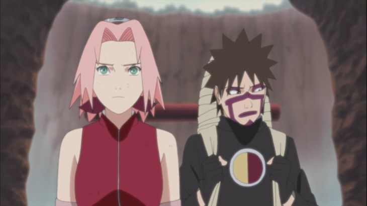 Sakura and Kankuro