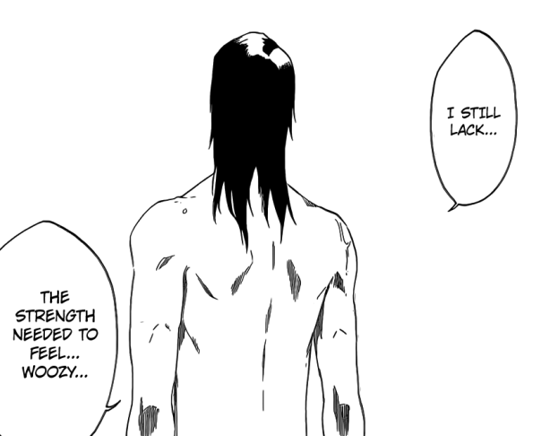 Byakuya gets healed