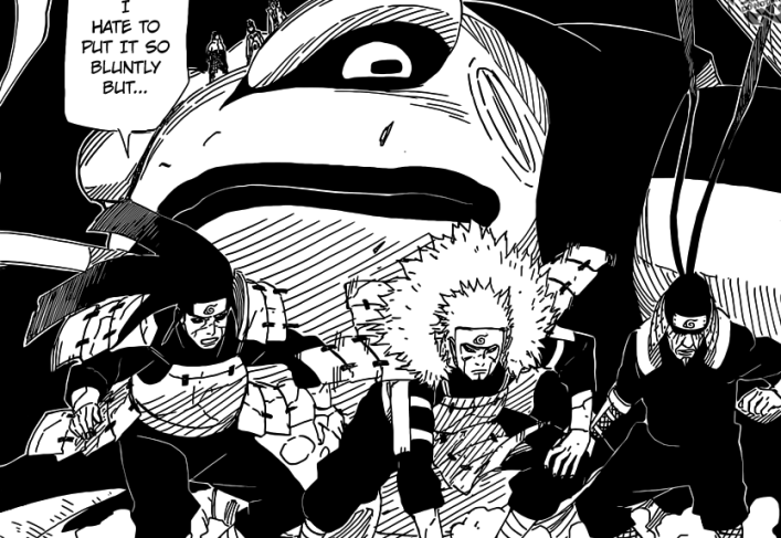 Hashirama Tobirama and Hiruzen step up