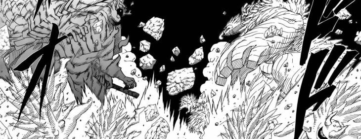 Madara vs Hashirama Susanoo vs Wood Dragon