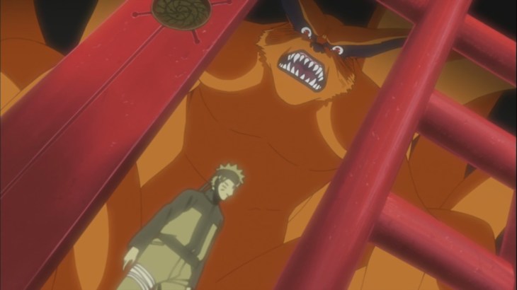 Kurama and Naruto talk