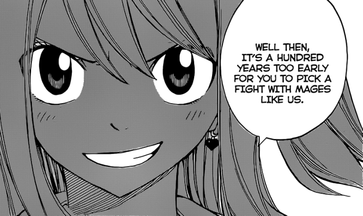 Lucy on Fairy Tail don't mess